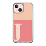 Slim Protection Case［ Original - initial two tone - J pink ］