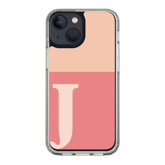 Slim Protection Case［ Original - initial two tone - J pink ］