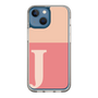 Slim Protection Case［ Original - initial two tone - J pink ］