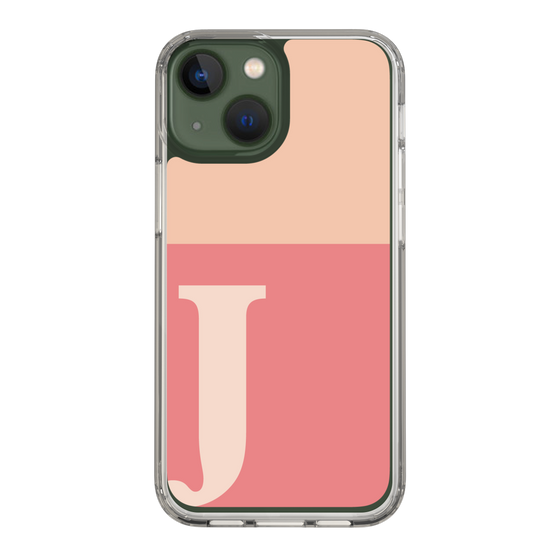 Slim Protection Case［ Original - initial two tone - J pink ］