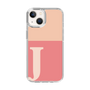 Slim Protection Case［ Original - initial two tone - J pink ］