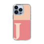 Slim Protection Case［ Original - initial two tone - J pink ］