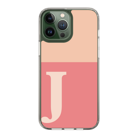 Slim Protection Case［ Original - initial two tone - J pink ］