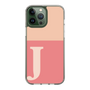 Slim Protection Case［ Original - initial two tone - J pink ］