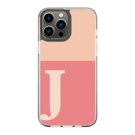 Slim Protection Case［ Original - initial two tone - J pink ］