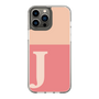 Slim Protection Case［ Original - initial two tone - J pink ］