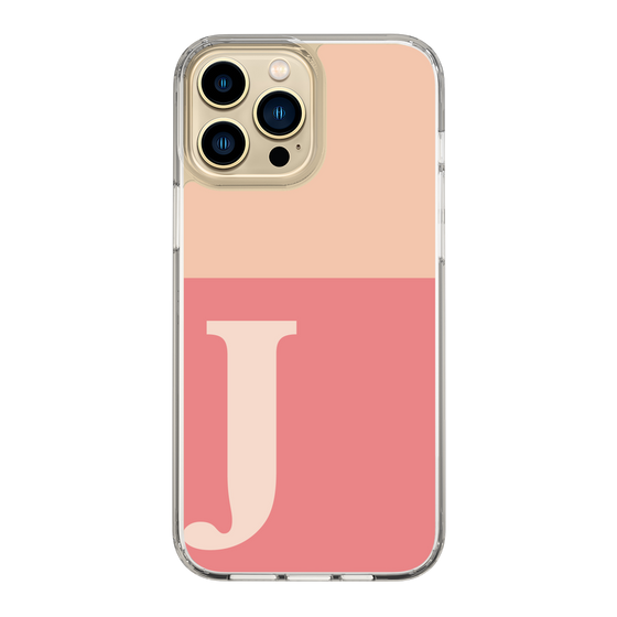 Slim Protection Case［ Original - initial two tone - J pink ］
