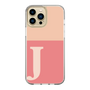 Slim Protection Case［ Original - initial two tone - J pink ］