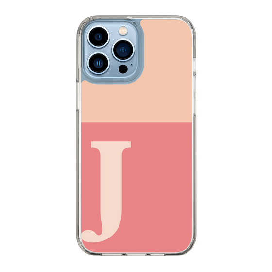Slim Protection Case［ Original - initial two tone - J pink ］