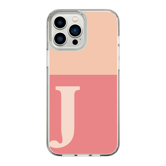 Slim Protection Case［ Original - initial two tone - J pink ］