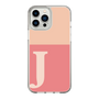 Slim Protection Case［ Original - initial two tone - J pink ］