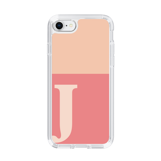Slim Protection Case［ Original - initial two tone - J pink ］
