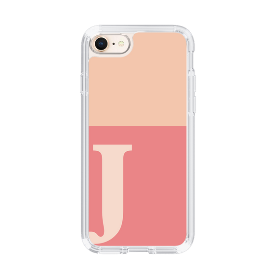 Slim Protection Case［ Original - initial two tone - J pink ］