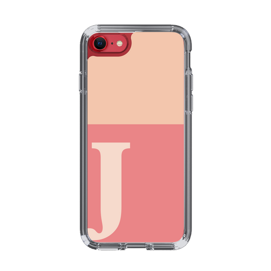 Slim Protection Case［ Original - initial two tone - J pink ］