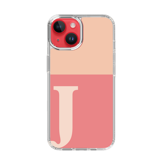 Slim Protection Case［ Original - initial two tone - J pink ］