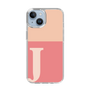 Slim Protection Case［ Original - initial two tone - J pink ］
