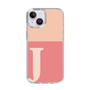 Slim Protection Case［ Original - initial two tone - J pink ］