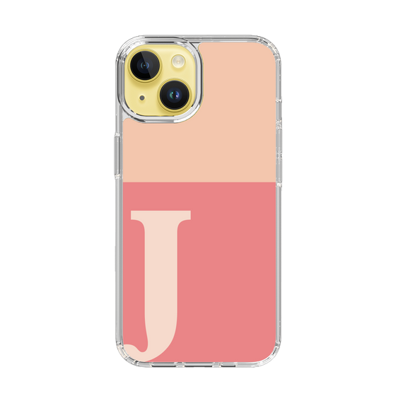 Slim Protection Case［ Original - initial two tone - J pink ］