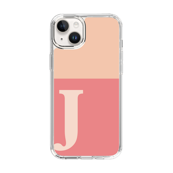 Slim Protection Case［ Original - initial two tone - J pink ］