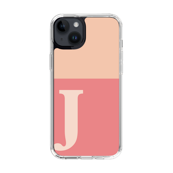 Slim Protection Case［ Original - initial two tone - J pink ］