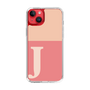 Slim Protection Case［ Original - initial two tone - J pink ］