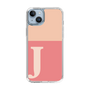 Slim Protection Case［ Original - initial two tone - J pink ］