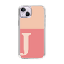 Slim Protection Case［ Original - initial two tone - J pink ］