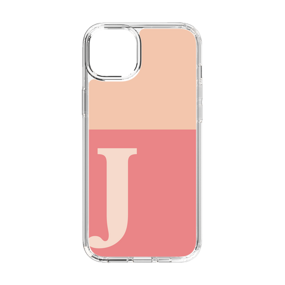 Slim Protection Case［ Original - initial two tone - J pink ］