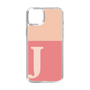 Slim Protection Case［ Original - initial two tone - J pink ］