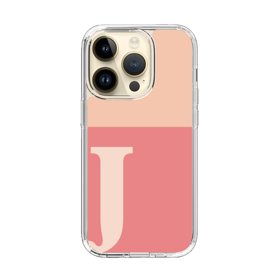 Slim Protection Case［ Original - initial two tone - J pink ］