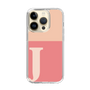 Slim Protection Case［ Original - initial two tone - J pink ］