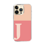 Slim Protection Case［ Original - initial two tone - J pink ］