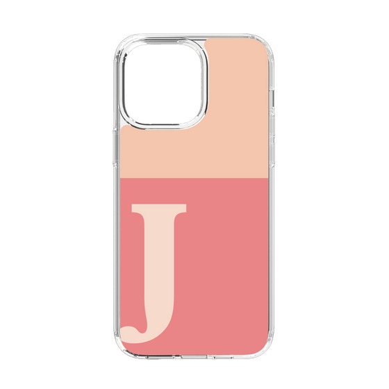 Slim Protection Case［ Original - initial two tone - J pink ］