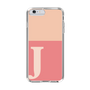 Slim Protection Case［ Original - initial two tone - J pink ］