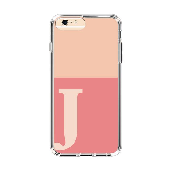 Slim Protection Case［ Original - initial two tone - J pink ］