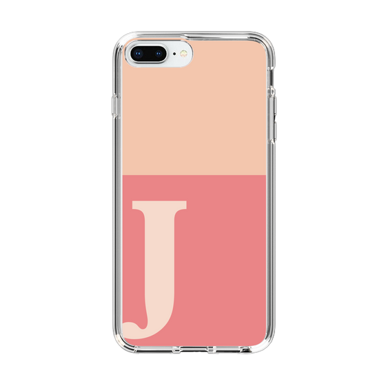 Slim Protection Case［ Original - initial two tone - J pink ］