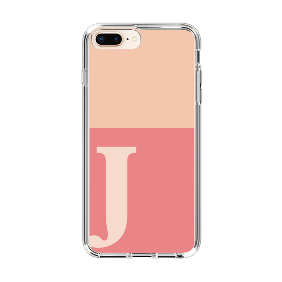 Slim Protection Case［ Original - initial two tone - J pink ］