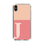 Slim Protection Case［ Original - initial two tone - J pink ］