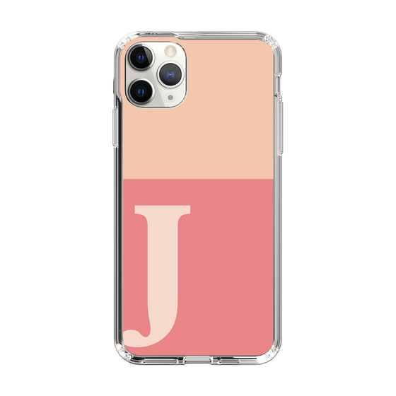 Slim Protection Case［ Original - initial two tone - J pink ］