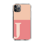 Slim Protection Case［ Original - initial two tone - J pink ］