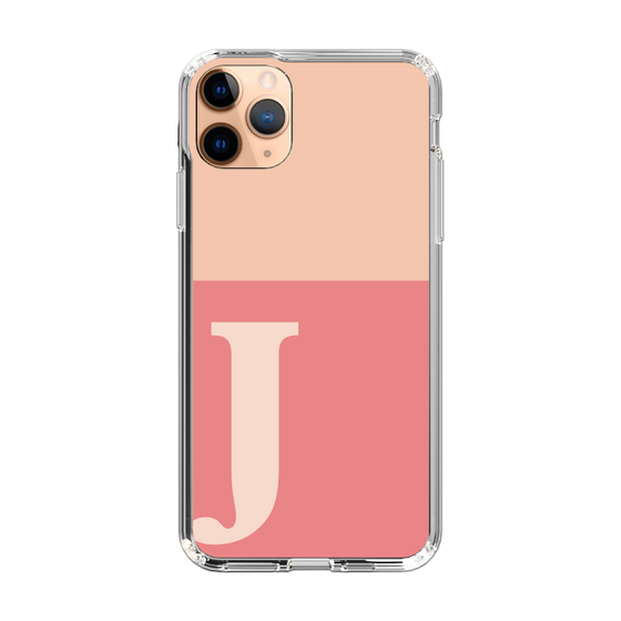 Slim Protection Case［ Original - initial two tone - J pink ］