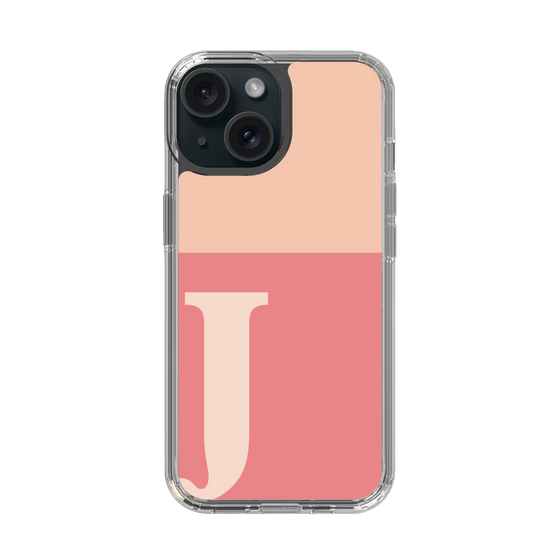 Slim Protection Case［ Original - initial two tone - J pink ］