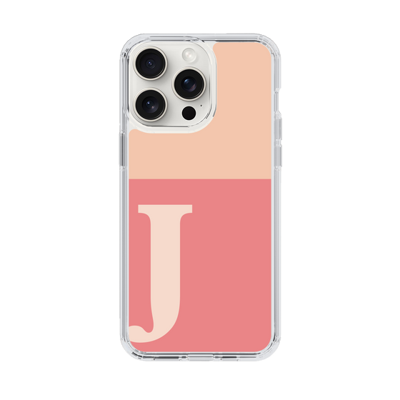 Slim Protection Case［ Original - initial two tone - J pink ］
