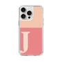 Slim Protection Case［ Original - initial two tone - J pink ］