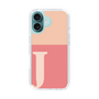 Slim Protection Case［ オリジナル - initial two tone - J pink ］