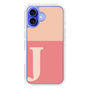 Slim Protection Case［ オリジナル - initial two tone - J pink ］