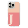 Slim Protection Case［ オリジナル - initial two tone - J pink ］
