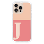Slim Protection Case［ オリジナル - initial two tone - J pink ］