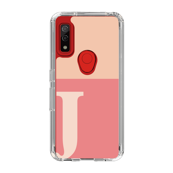 Slim Protection Case［ Original - initial two tone - J pink ］