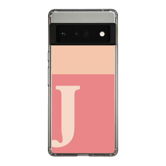 Slim Protection Case［ Original - initial two tone - J pink ］